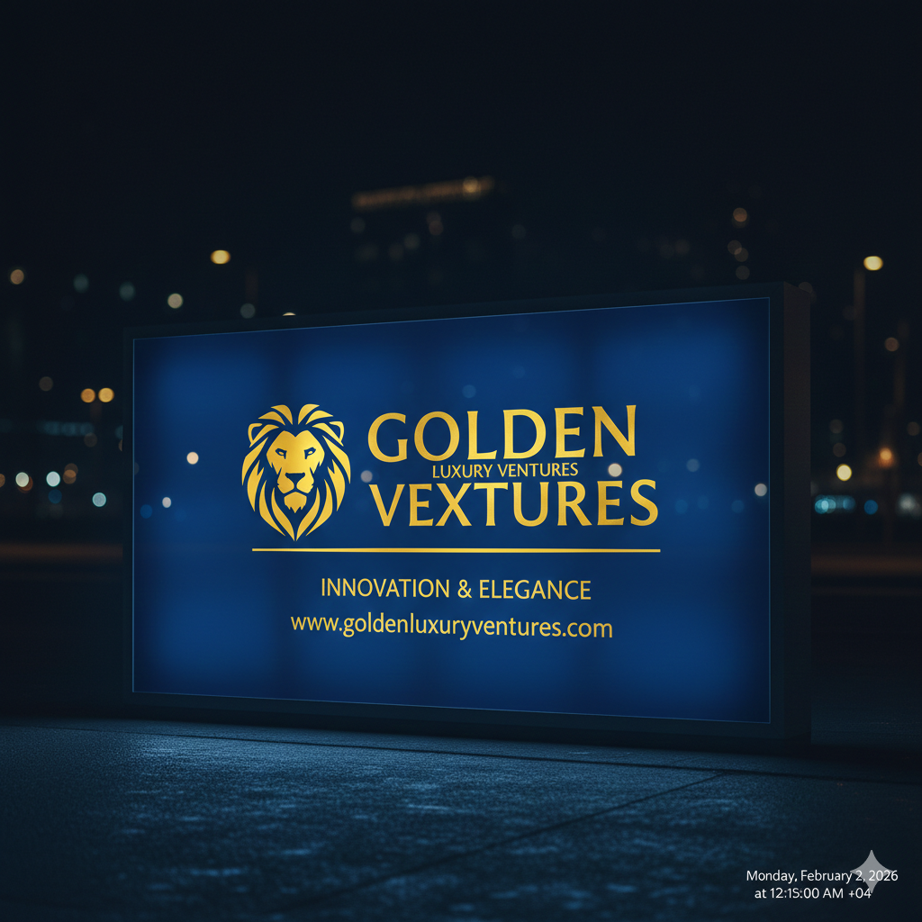 Services back lit vinyl banners