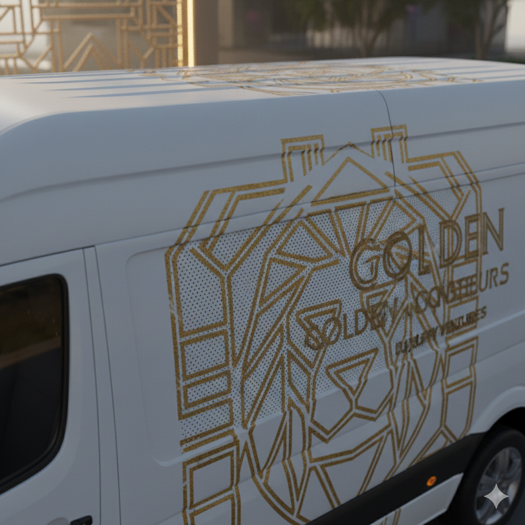 Services perforated window film